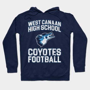 West Canaan High School Coyotes Football - Varsity Blues Hoodie